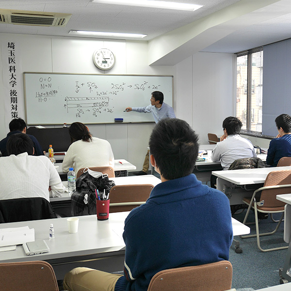 埼玉医科大学後期対策講座の様子